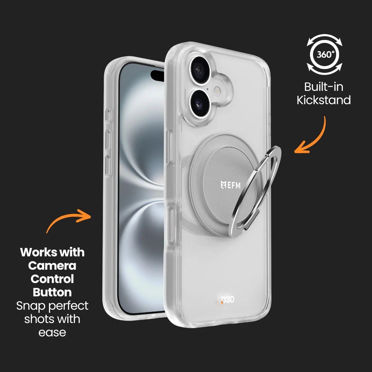 Refurbished EFM Alta with D3O Bio Phone Case for iPhone 16 - Reebelo Nederland