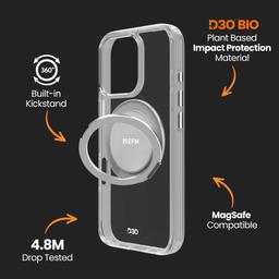 Refurbished EFM Alta with D3O Bio Phone Case for iPhone 16 Pro - Reebelo Nederland