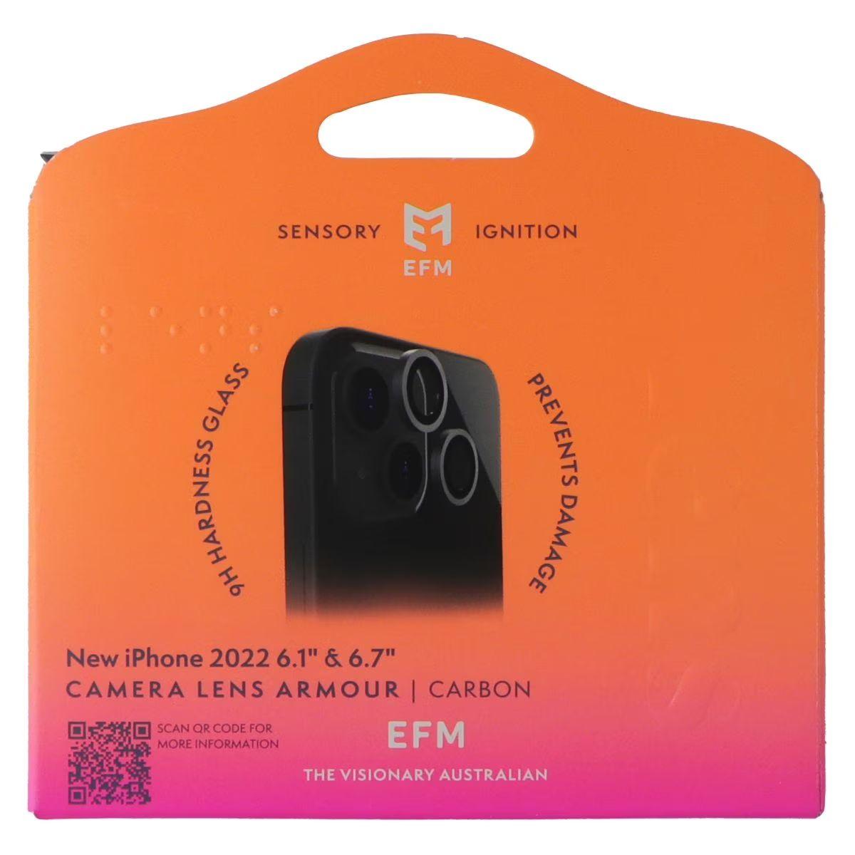 Refurbished EFM Camera Lens Armour for iPhone 14 / 14 Plus - Reebelo Nederland