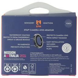 Refurbished EFM Camera Lens Armour for iPhone 14 / 14 Plus - Reebelo Nederland