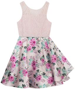 Refurbished Emily Rose Girl's Floral High Low Dress 12 - Reebelo Nederland