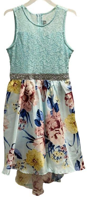 Refurbished Emily Rose Girl's Floral High Low Dress 12 - Reebelo Nederland
