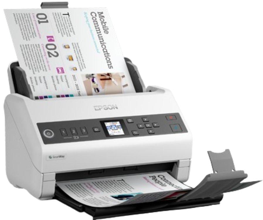 Refurbished Epson DS-730N Network Color Document Scanner - Reebelo Nederland
