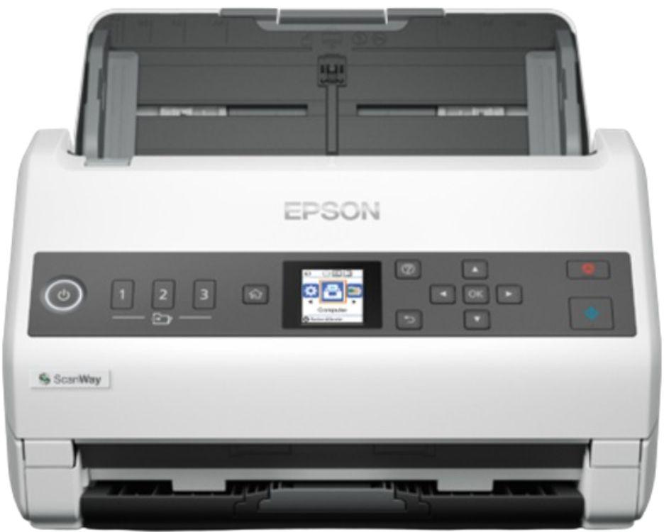Refurbished Epson DS-730N Network Color Document Scanner - Reebelo Nederland