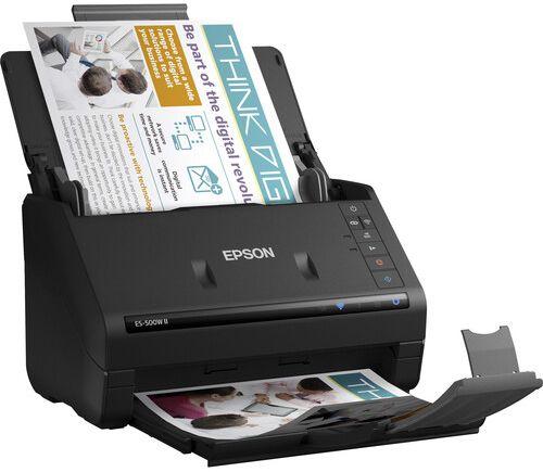 Refurbished Epson ES-500W II Wireless Duplex Document Scanner - Reebelo Nederland