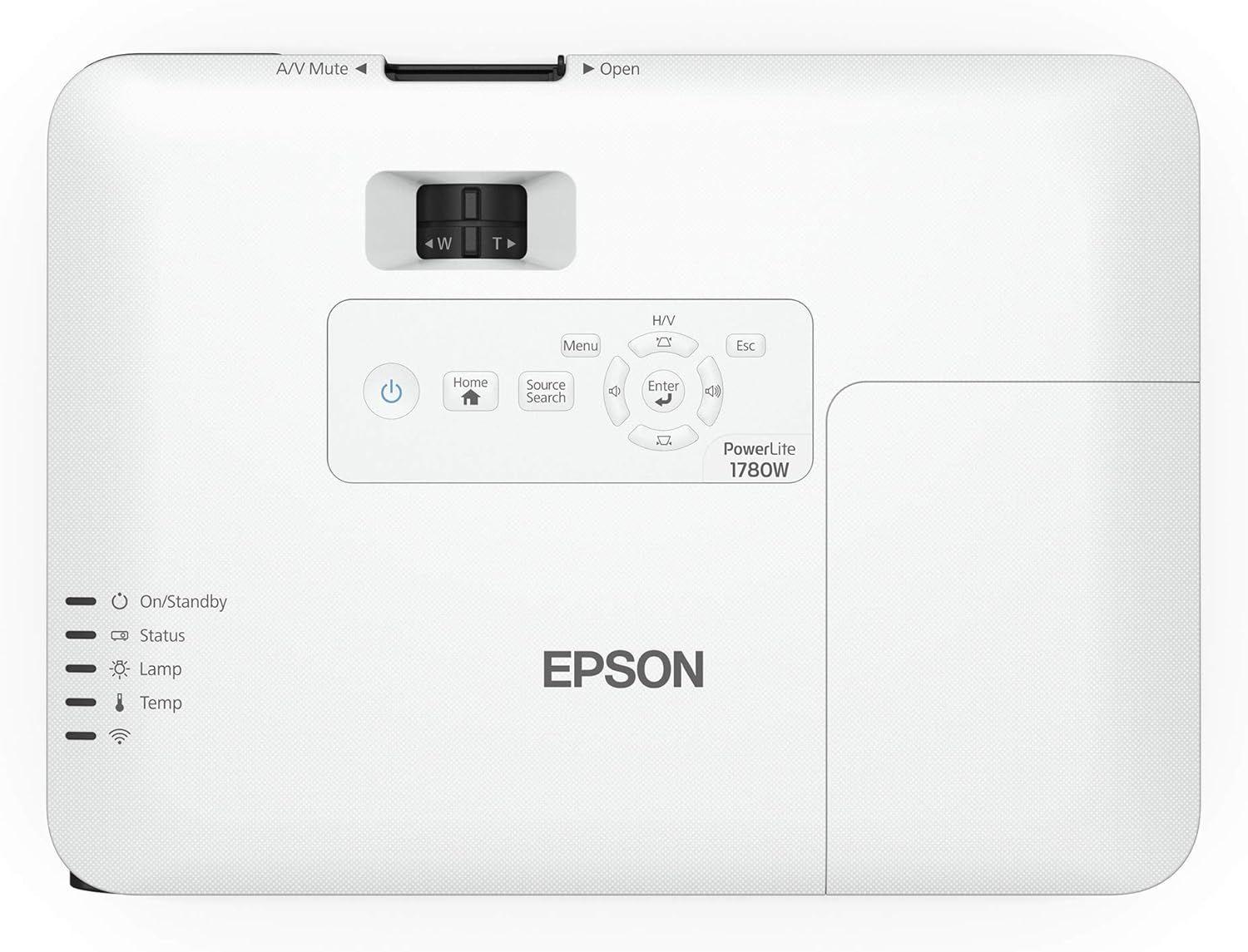 Refurbished Epson PowerLite 1780W Wireless WXGA 3LCD Projector - Reebelo Nederland