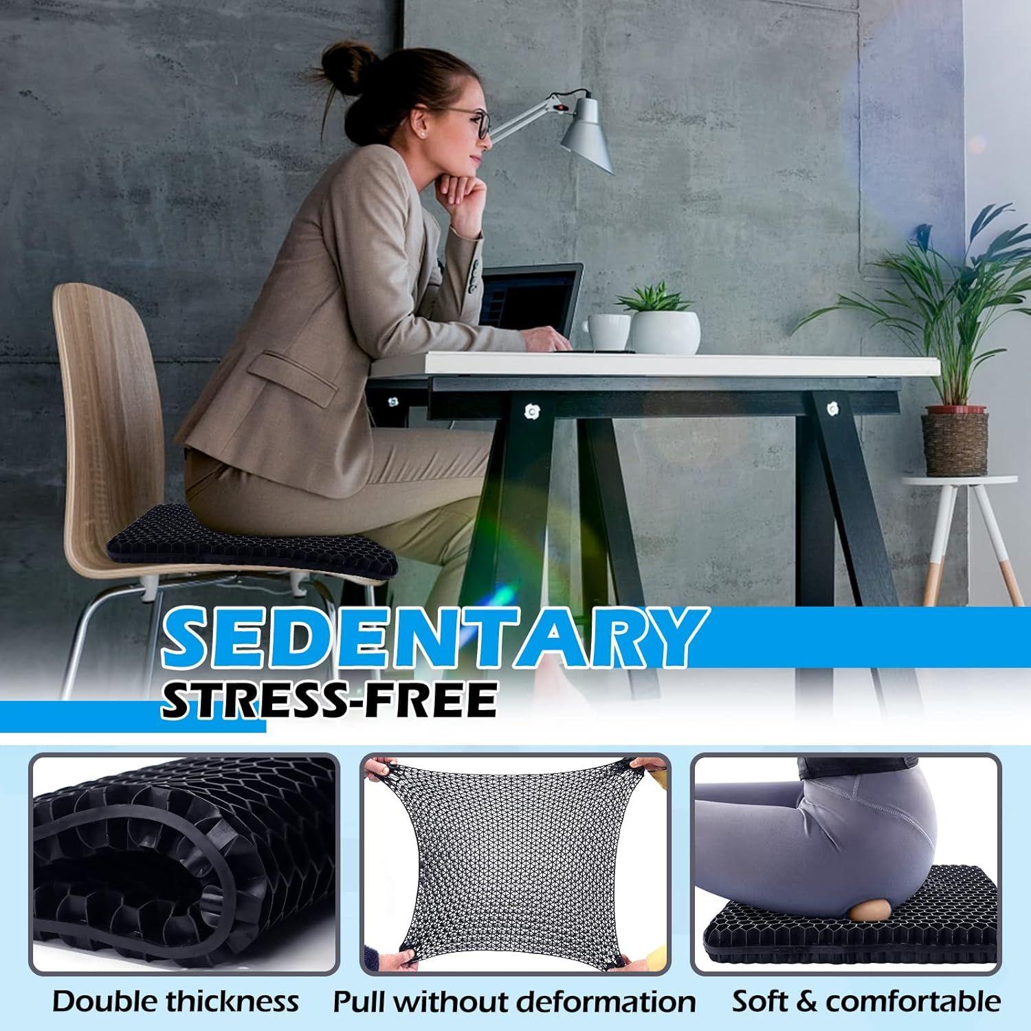 Refurbished Evnoste Gel Seat Cushion (L) - Reebelo Nederland