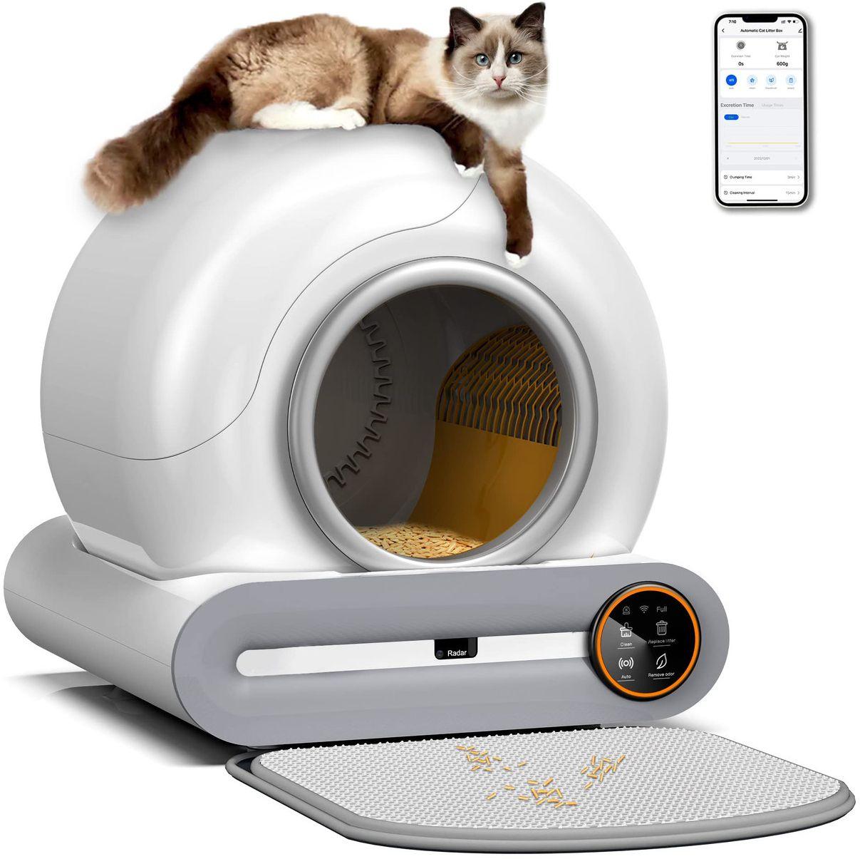 Refurbished Freefa Automatic Self Cleaning Cat Litter Box 2023  - Reebelo Nederland