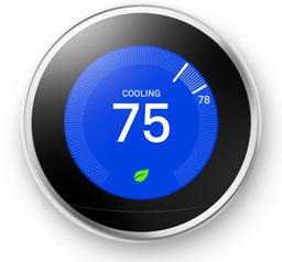 Refurbished Google Nest Learning Smart Wifi Thermostat (Gen 3) - Reebelo Nederland