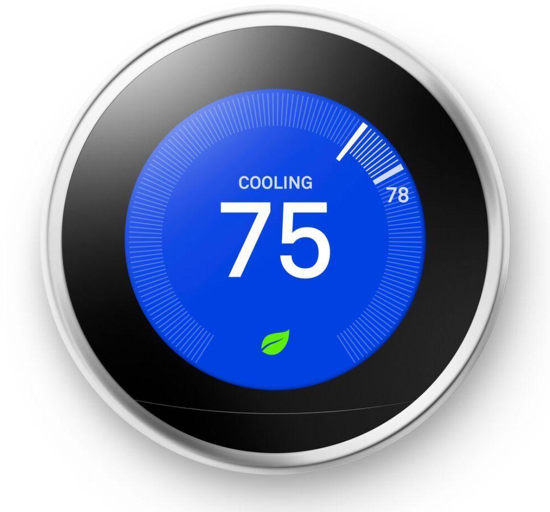 Refurbished Google Nest Learning Smart Wifi Thermostat (Gen 3) - Reebelo Nederland