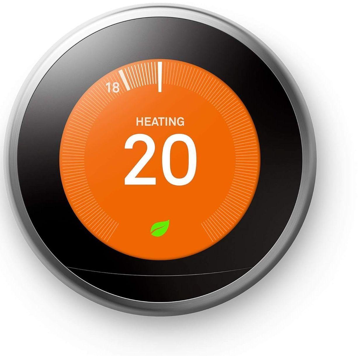 Refurbished Google Nest Learning Smart Wifi Thermostat (Gen 3) - Reebelo Nederland