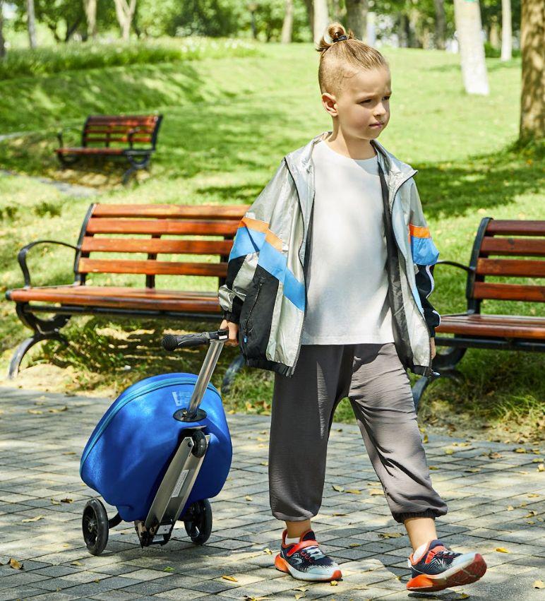 Refurbished GoPowerBike GoVoyage Kids 2-in-1 Luggage Scooter - Reebelo Nederland