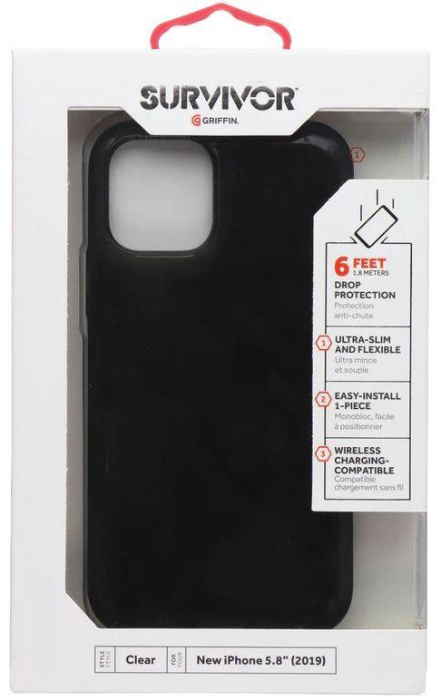 Refurbished Griffin Survivor Clear Phone Case for iPhone 11 Pro - Reebelo Nederland