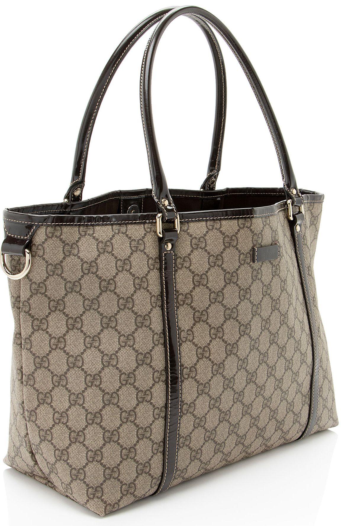 Refurbished Gucci GG Supreme Joy Medium Tote - Reebelo Nederland