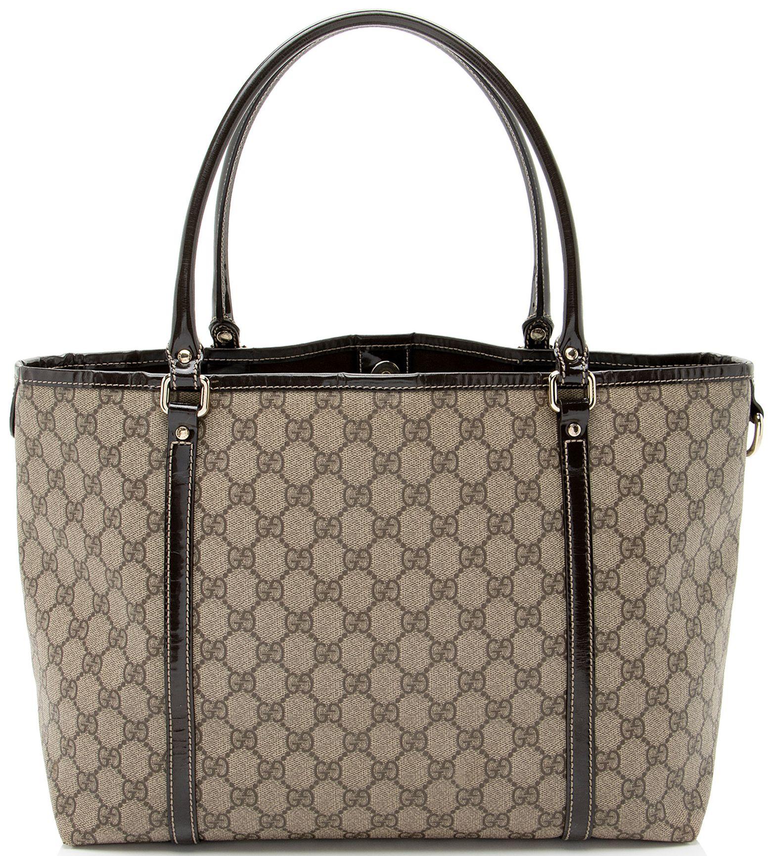 Refurbished Gucci GG Supreme Joy Medium Tote - Reebelo Nederland