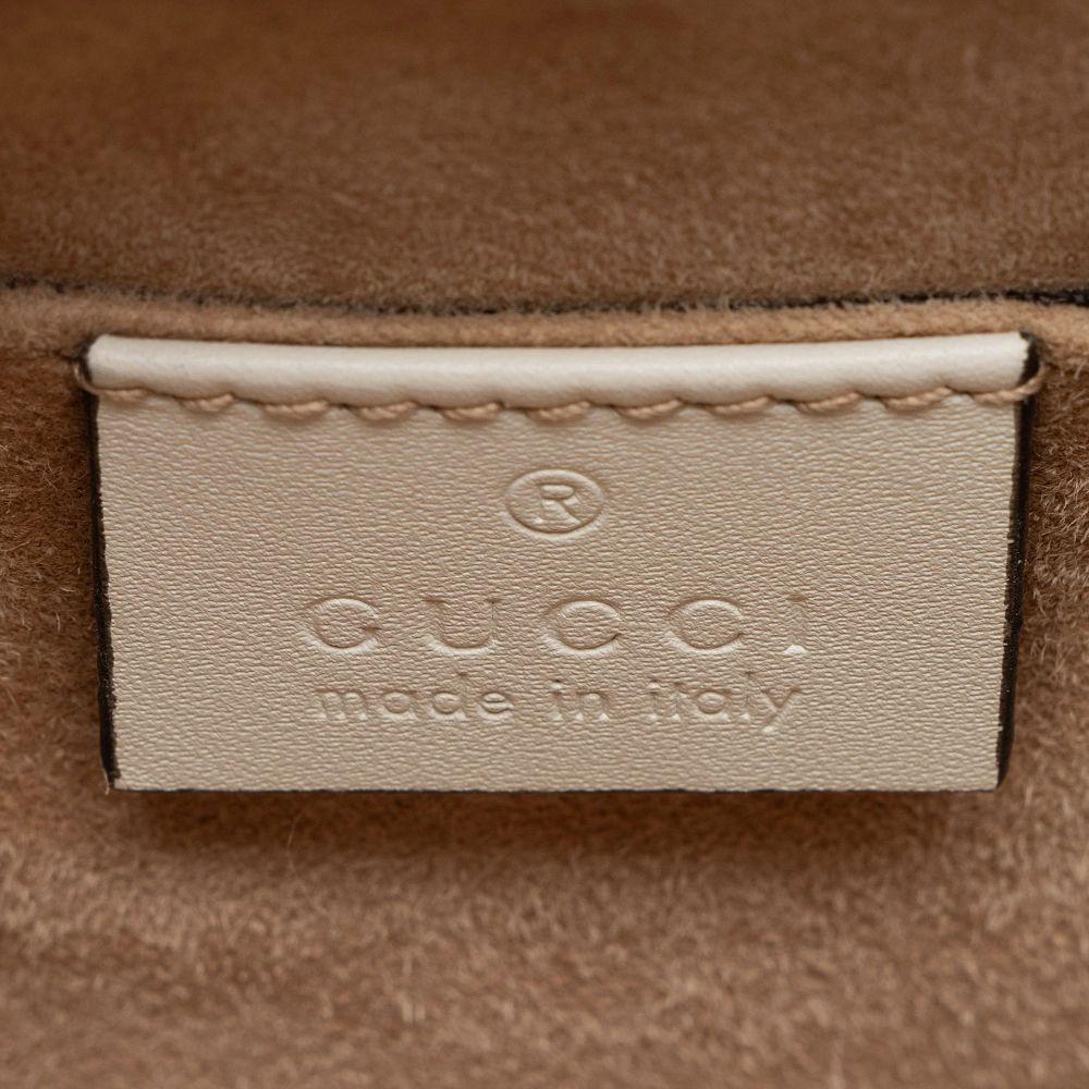 Refurbished Gucci Leather Animal Studs Sylvie Mini Satchel - Reebelo Nederland