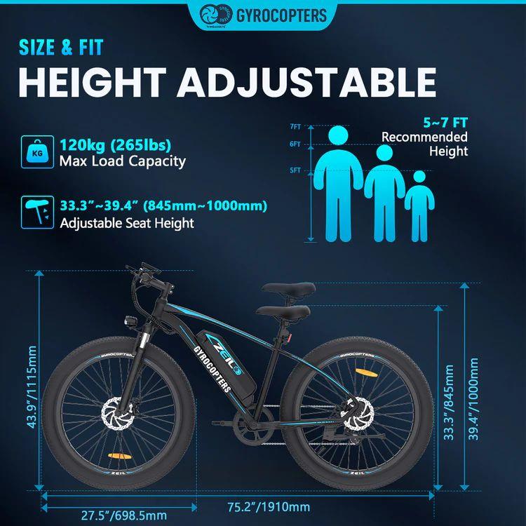 Refurbished Gyrocopters Zeil Mountain E-Bike - Reebelo Nederland