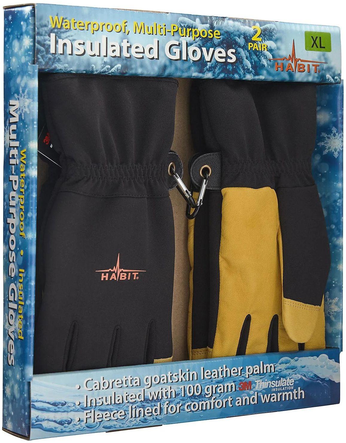 Refurbished Habit Waterproof Multi-Purpose Insulated Gloves XL - Reebelo Nederland