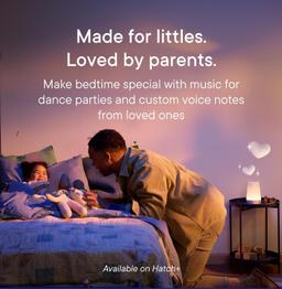Refurbished Hatch Rest 2nd Gen Baby Sound Machine Night Light - Reebelo Nederland