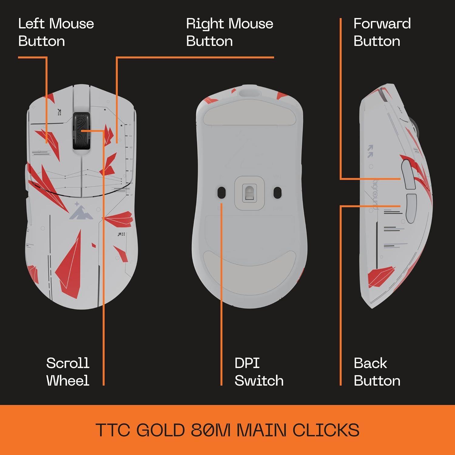 Refurbished Higround Yuma 4K Wireless Gaming Mouse - Reebelo Nederland
