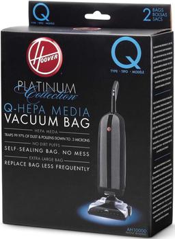 Refurbished Hoover AH10000 Platinum Type-Q HEPA Vacuum Bag (2-Pack) - Reebelo Nederland