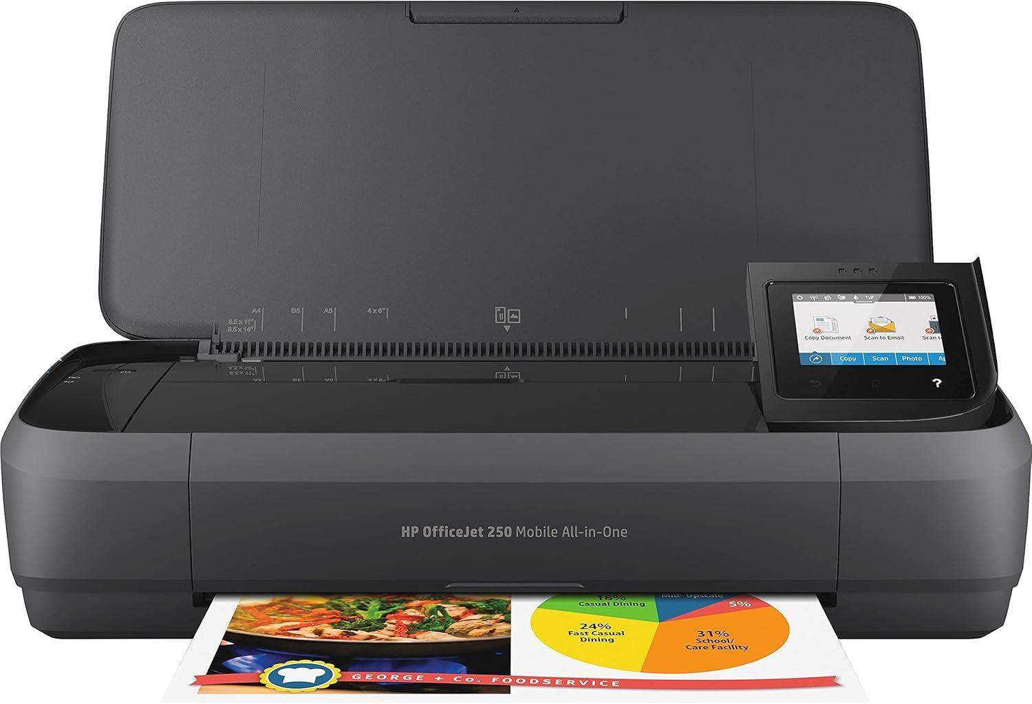 Refurbished HP OfficeJet 250 Mobile All-in-One Printer - Reebelo Nederland