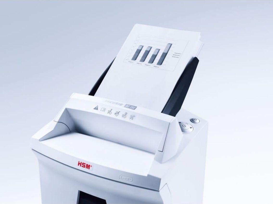 Refurbished HSM Securio AF150c Level P-5 Auto Feed Shredder - Reebelo Nederland