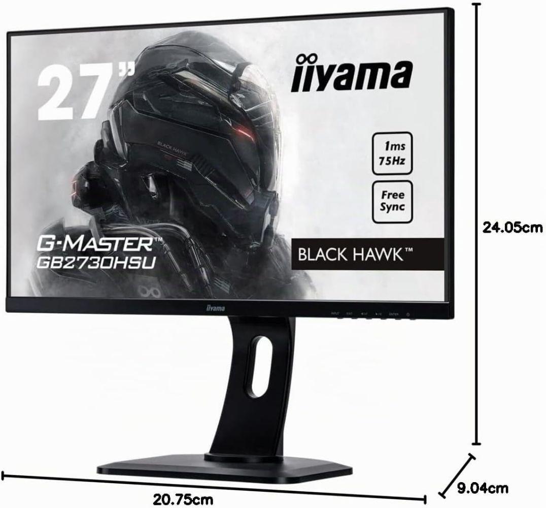 Refurbished Iiyama G-MASTER GB2730HSU FHD Gaming Monitor 27" - Reebelo Nederland
