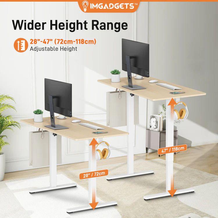 Refurbished IMGadgets Standing Electric Adjustable Desk 40" x 24" - Reebelo Nederland