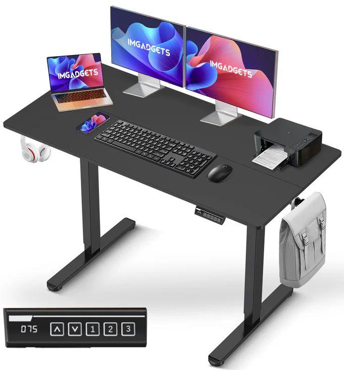 Refurbished IMGadgets Standing Electric Adjustable Desk 47" x 24" - Reebelo Nederland