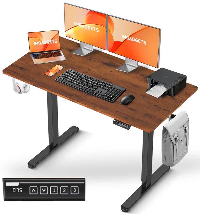 Refurbished IMGadgets Standing Electric Adjustable Desk 47" x 24" - Reebelo Nederland