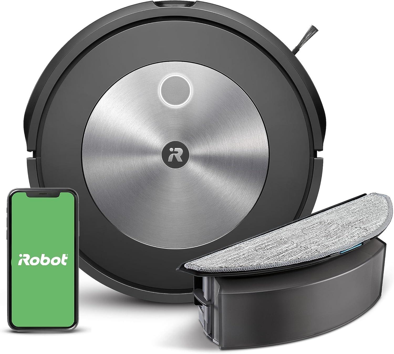 Refurbished iRobot Roomba Combo j5 Robot Vacuum & Mop - Reebelo Nederland