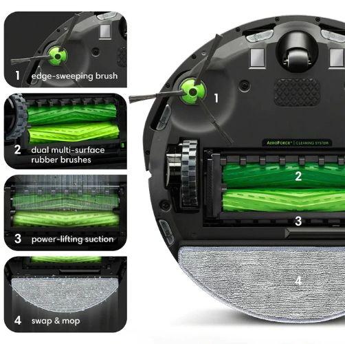 Refurbished iRobot Roomba i8+ Self-Emptying Robot Vacuum - Reebelo Nederland
