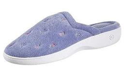 Refurbished Isotoner Bedroom Slip-On with Enhanced Heel Cushion - Reebelo Nederland