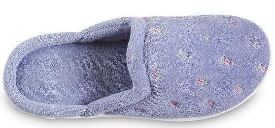 Refurbished Isotoner Bedroom Slip-On with Enhanced Heel Cushion - Reebelo Nederland