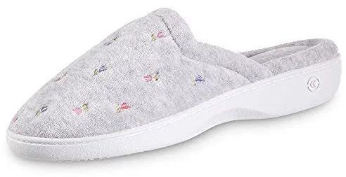 Refurbished Isotoner Bedroom Slip-On with Enhanced Heel Cushion - Reebelo Nederland