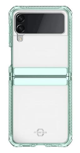 Refurbished Itskins Hybrid Clear Phone Case for Galaxy Z Flip3 5G - Reebelo Nederland
