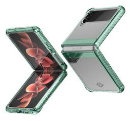 Refurbished Itskins Hybrid Clear Phone Case for Galaxy Z Flip3 5G - Reebelo Nederland