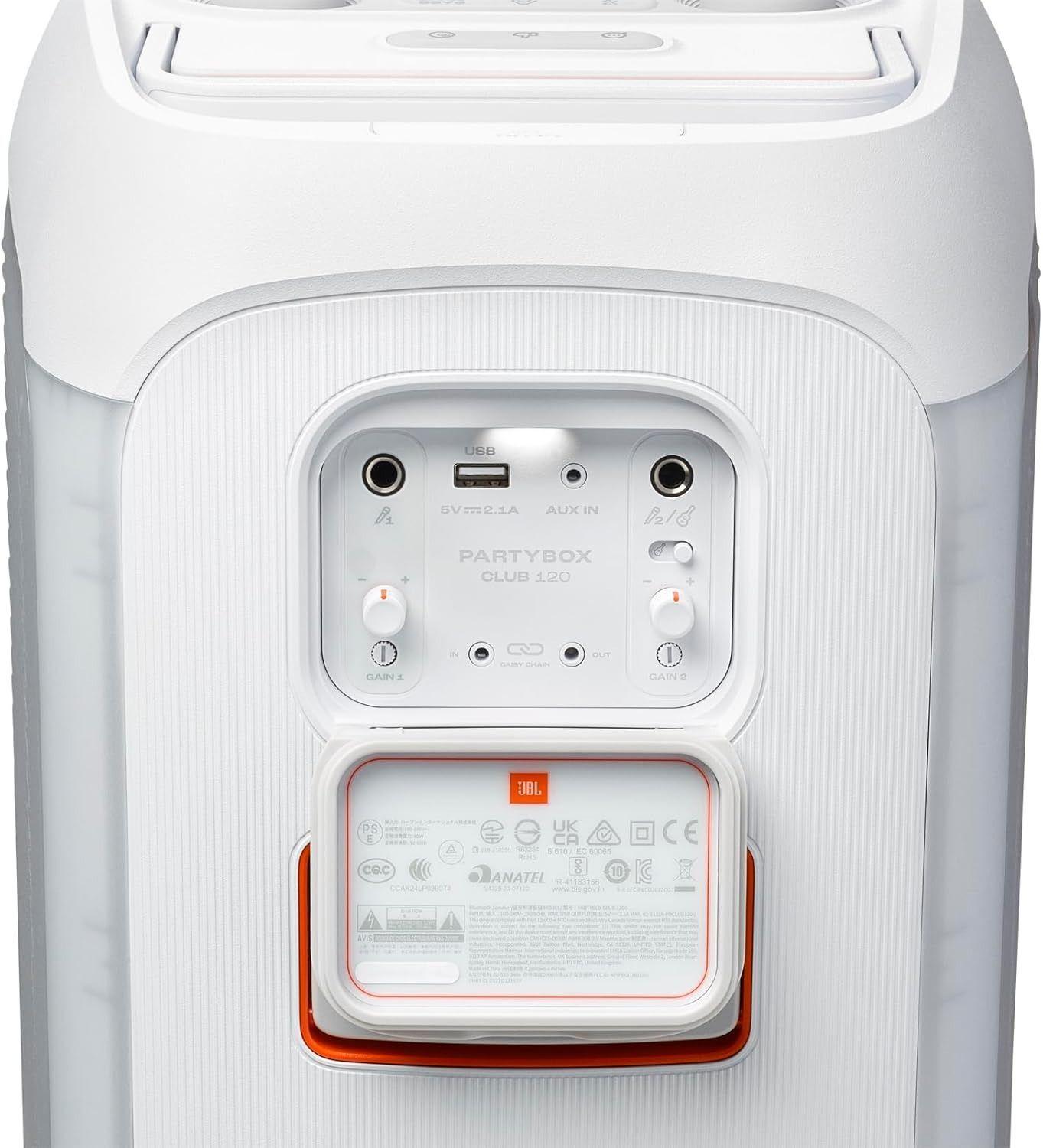 Refurbished JBL Partybox Club 120 Portable Party Speaker - Reebelo Nederland