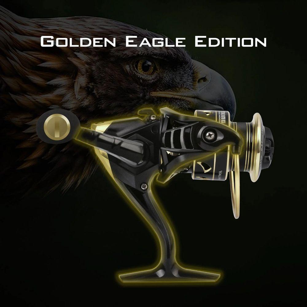 Refurbished KastKing 1000 Valiant Eagle Spinning Reel Gold - Reebelo Nederland