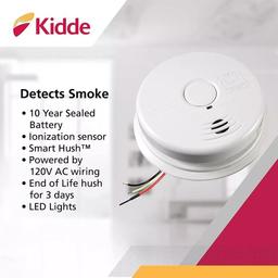 Refurbished Kidde 21032064 Hardwired Smoke Detector - Reebelo Nederland