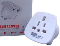 Refurbished Kinglink Travel Adapter P302 Wall Plug (US / UK to NZ / AU) - Reebelo Nederland