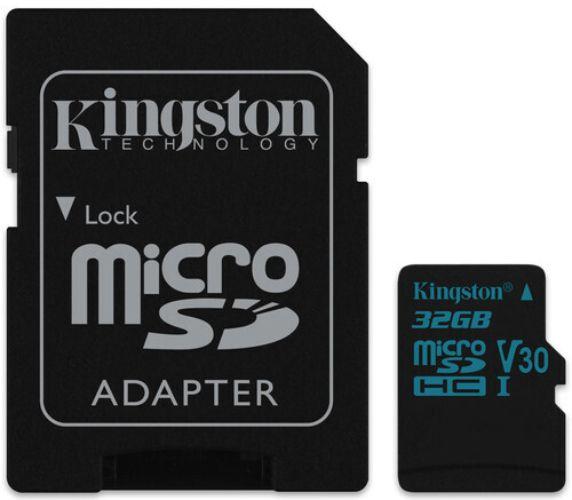 Refurbished Kingston Canvas Go! microSD card with SD Adapter - Reebelo Nederland