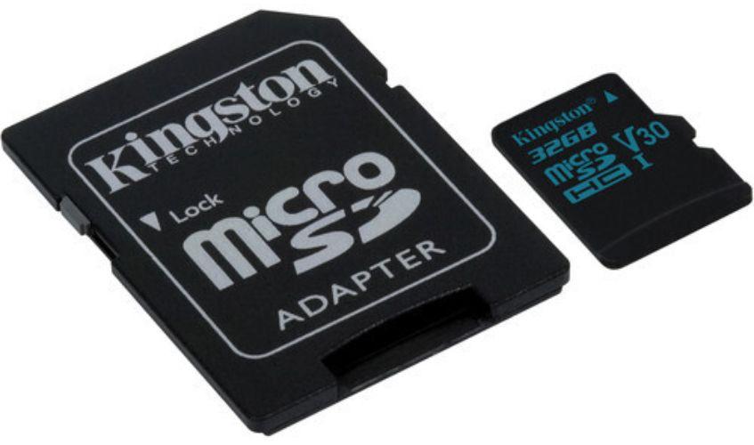 Refurbished Kingston Canvas Go! microSD card with SD Adapter - Reebelo Nederland