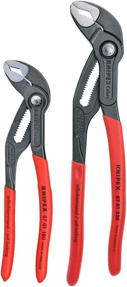 Refurbished Knipex 00 31 20 V01 US 2Pcs Cobra Water Pump Pliers Set - Reebelo Nederland