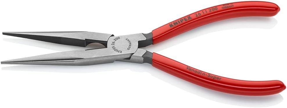 Refurbished Knipex 26 11 200 8" Long Nose Pliers with Cutter - Reebelo Nederland