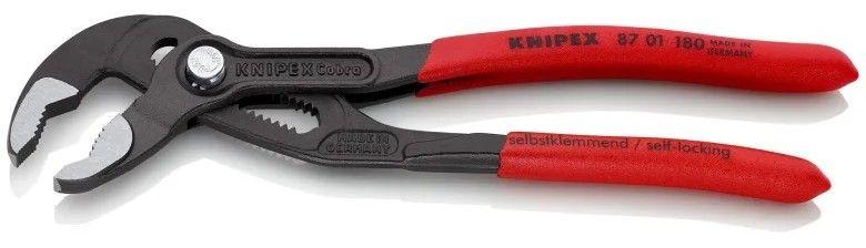Refurbished Knipex 87 01 180 7 1/4" Cobra Water Pump Pliers - Reebelo Nederland