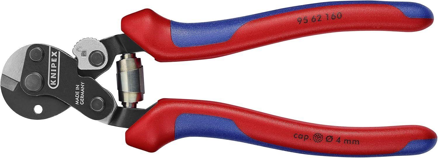 Refurbished Knipex 95 62 160 6 1/4" Wire Rope Shears - Reebelo Nederland