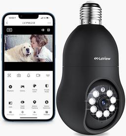 Refurbished LaView Wireless Bulb Security Camera 360° LV-PWL2 - Reebelo Nederland