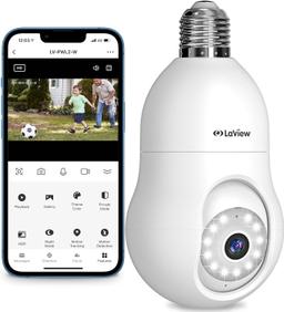Refurbished LaView Wireless Bulb Security Camera 360° LV-PWL2 - Reebelo Nederland